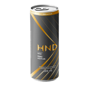 Energético Zero Açucar HND Com 12 Unidades de 269ml