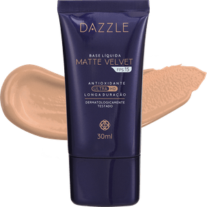 Base Líquida Matte Velvet Dazzle 30ml - Médio 1