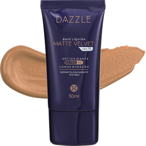 Base Líquida Matte Velvet Dazzle 30ml - Médio 2