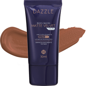 Base Líquida Matte Velvet Dazzle 30ml - Escuro 1