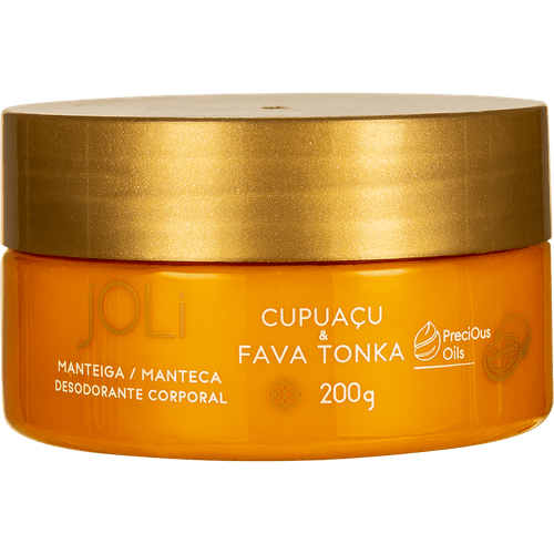 Manteiga Corporal Joli Cupuaçu e Fava Tonka 200ml