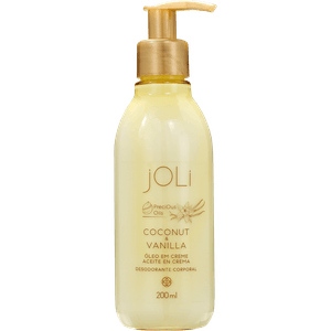 Óleo em Creme Joli Vanilla e Coco 200ml