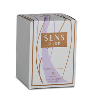 Sabonete Barra Sens Pure 90 G - Caixa Com 3 Unidades