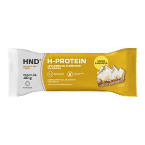 Barra de proteína H-Protein Sabor Banoffee 40g