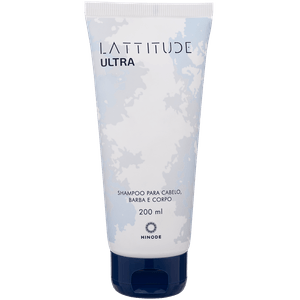 Lattitude Ultra Shampoo Cabelo, Barba e Corpo 200ml