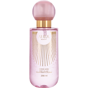 Body Splash Desodorante Colônia Aura Beauty Aurora Shine 200Ml