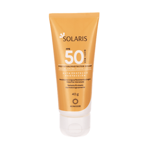 Protetor Solar Facial  FPS 50 Solaris  40g