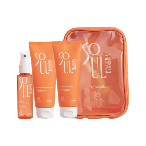 Kit Soul Brasileira com Nécessaire