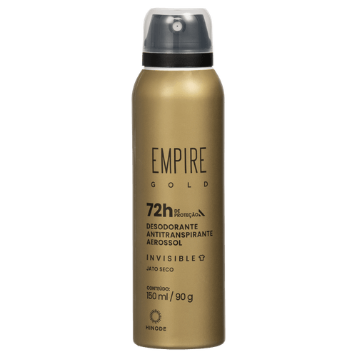 Desodorante Aerossol Antitranspirante Empire Gold 150ml